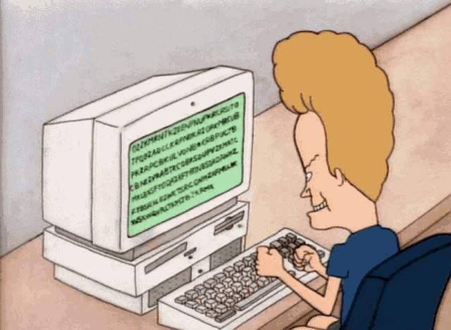 Jack at computer